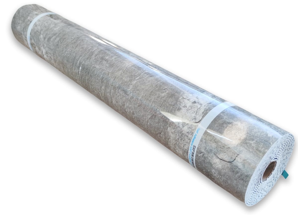Виниловая плитка в рулоне «Elite marble gray» (81033-1) 3000x600x2мм. - фото 3