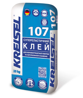 Высокоэластичный клей для плитки KREISEL SUPER ELASTI 107 (25 кг.)