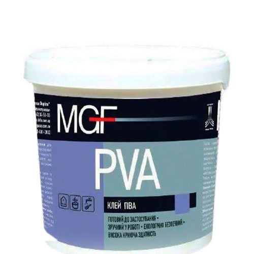 Модифицированный клей ПВА MGF 1,0 кг.