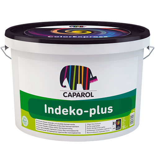 Краска интерьерная CAPAROL Indeko-plus (B1) 10 л.