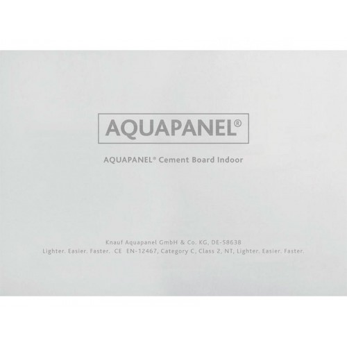 Плита цементная Knauf Aquapanel Outdoor 2400x900x12.5 мм. - фото 1