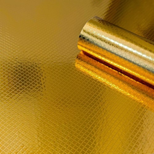 Самоклеющаяся пленка «Золотые ромбы» 0,40х10м (MM-6001-1)