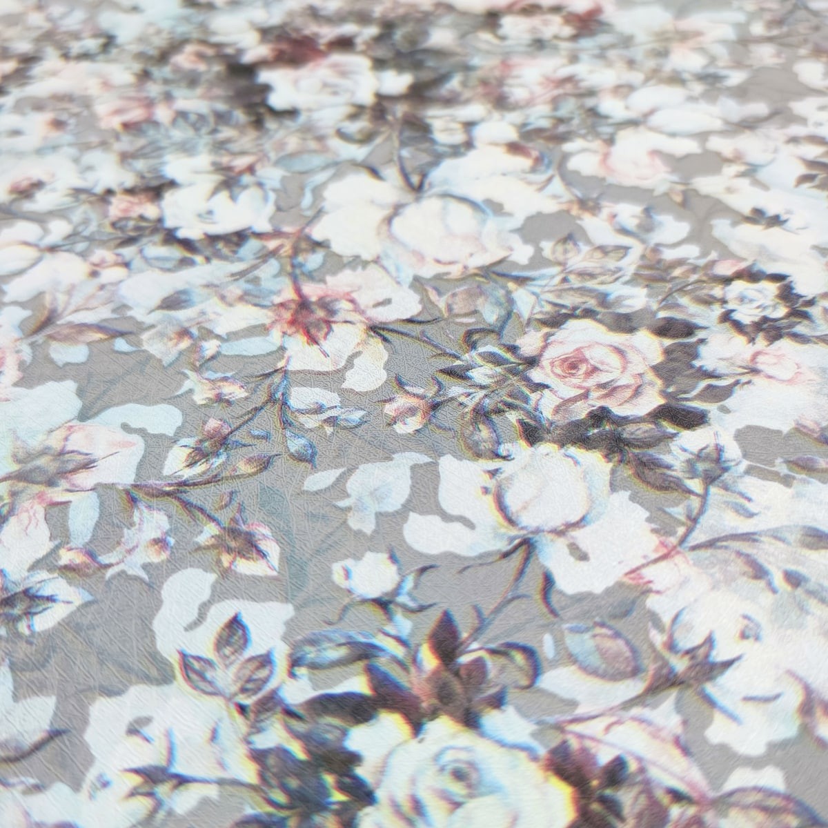 Самоклеющаяся пленка «Серые розы» 0,45х10м (KN-X0171-1) - фото 1