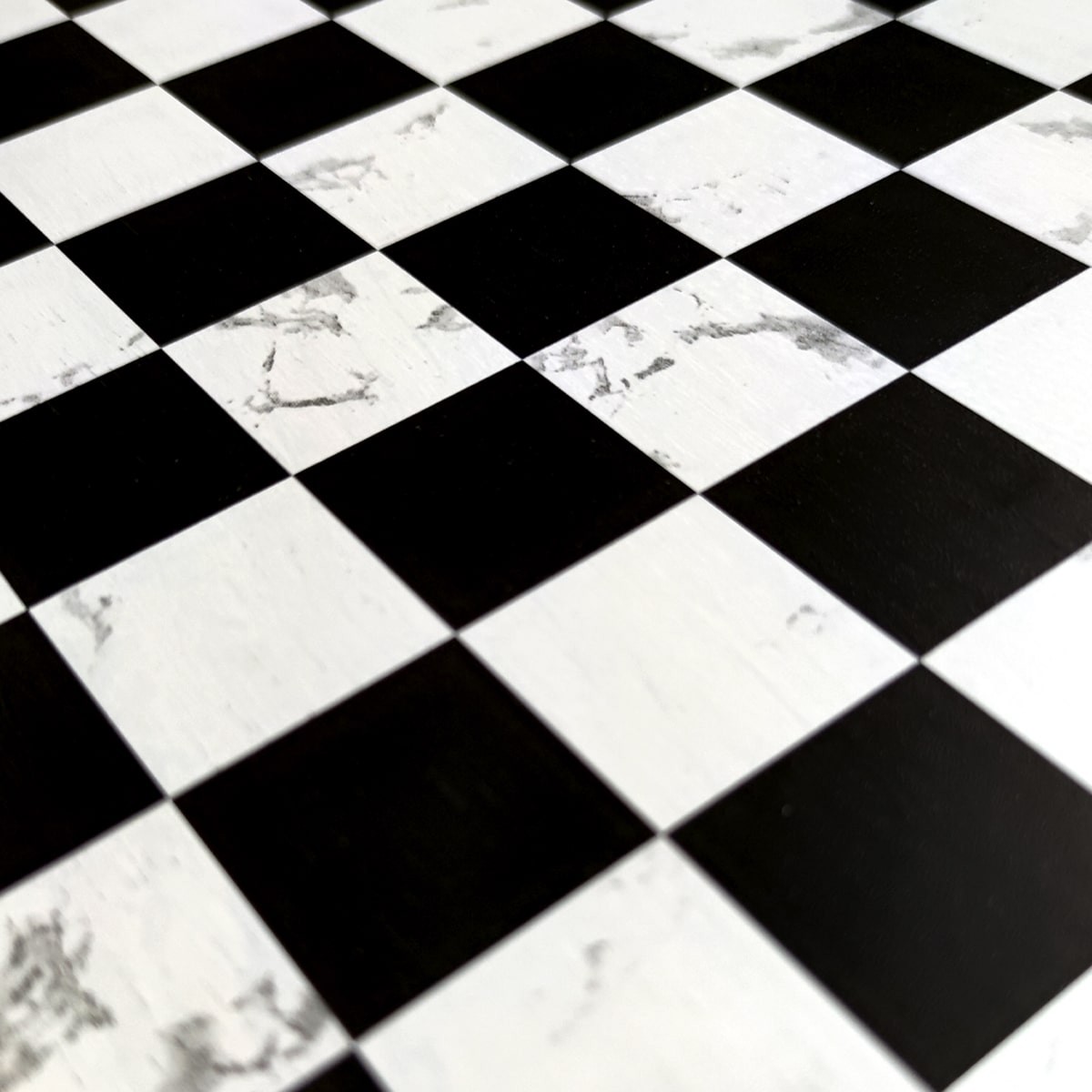 Самоклеющаяся пленка «Шахматы мрамор» 0,45х10м (KN-М0006-1) - фото 1