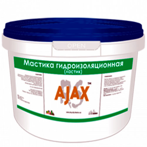 Мастика гидроизоляционная AJAX ластик 7 кг